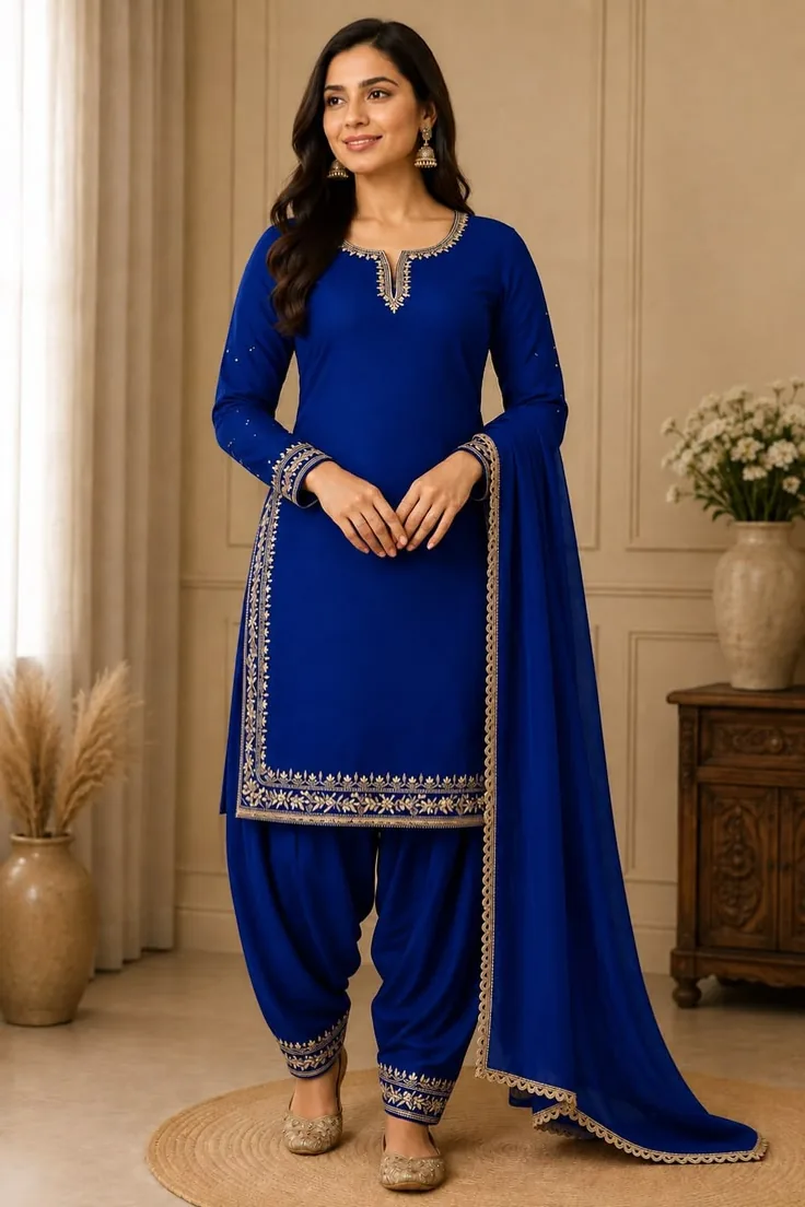 Boutique Punjabi suit by Jasbir Gill