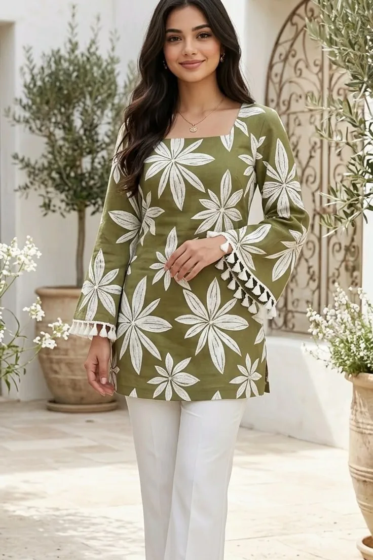 Classic short kurti tunic
